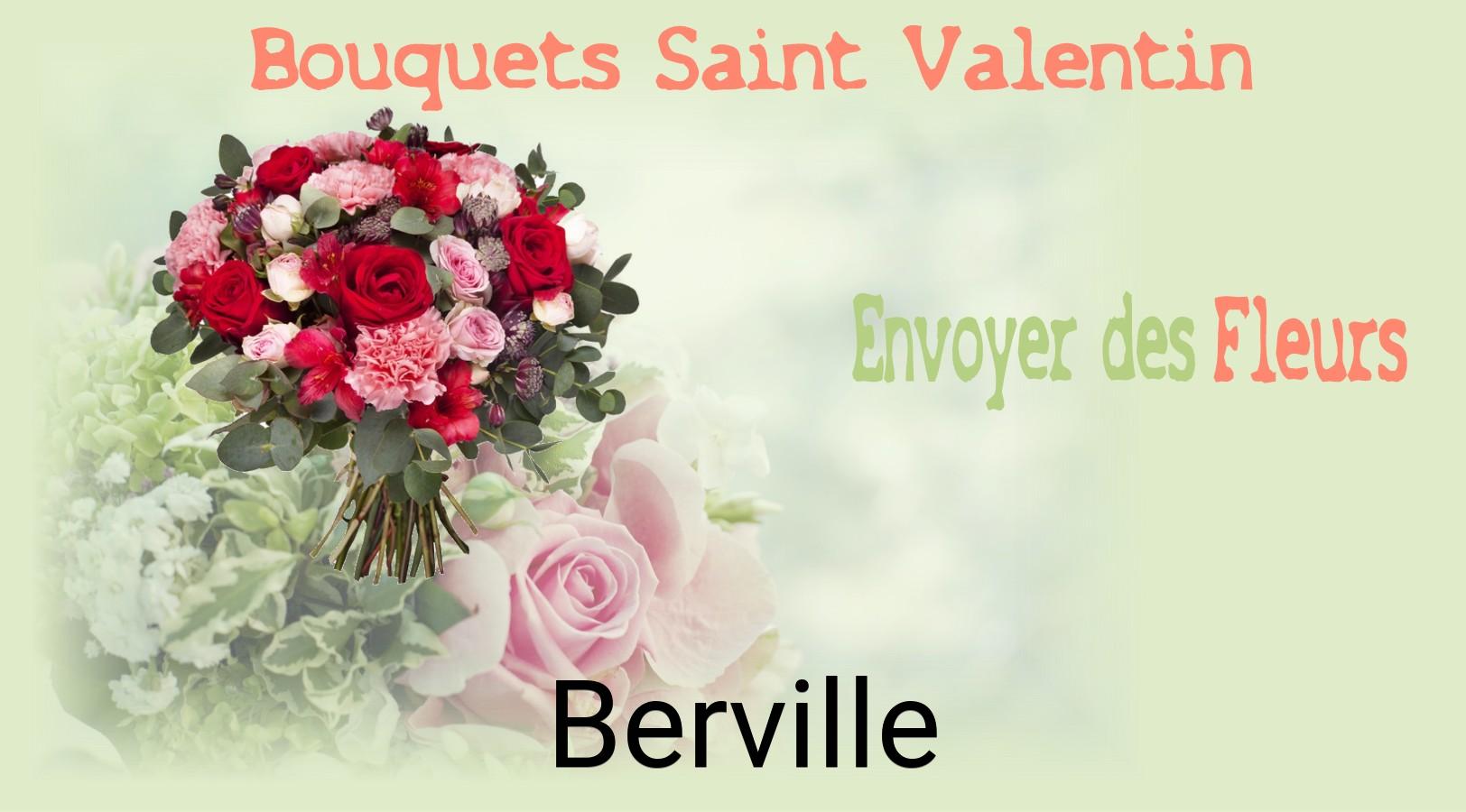 Roses de Saint-Valentin livrées à Berville